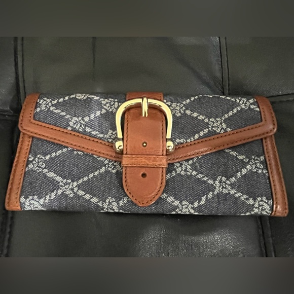 BURBERRY ⚓️ 🚢 Nautical Knot Denim Bag and Wallet - Picture 12 of 14